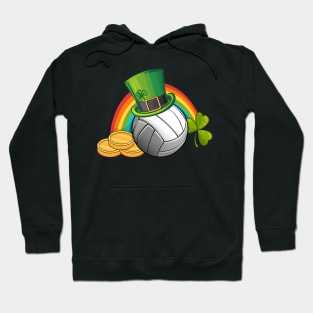 Volleyball Leprechaun Hat St. Patricks Day Hoodie